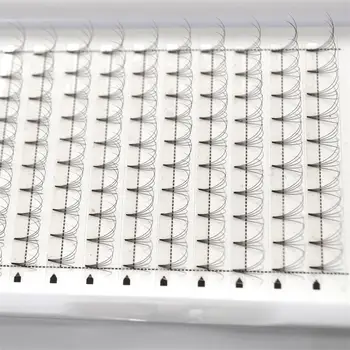 10 Primerih/Set Visoko kakovostnih Premade navijači Trepalnice Pred narejen 0.07 mm ruske Volumen Trepalnic Razširitve Dolgo Narave False Mink Trepalnice
