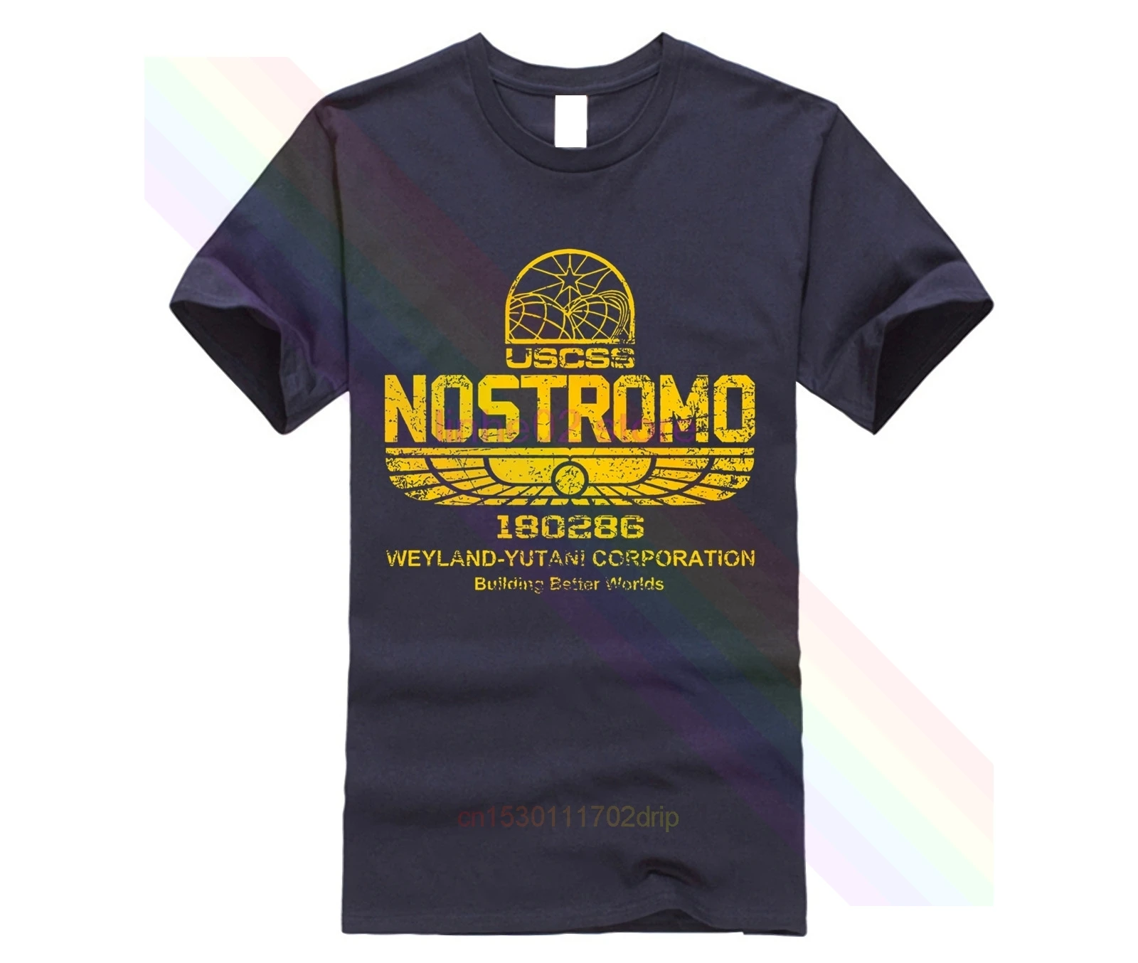 Nostromo T-Shirt Vrhu T-shirt za Moške Kratek Rokav