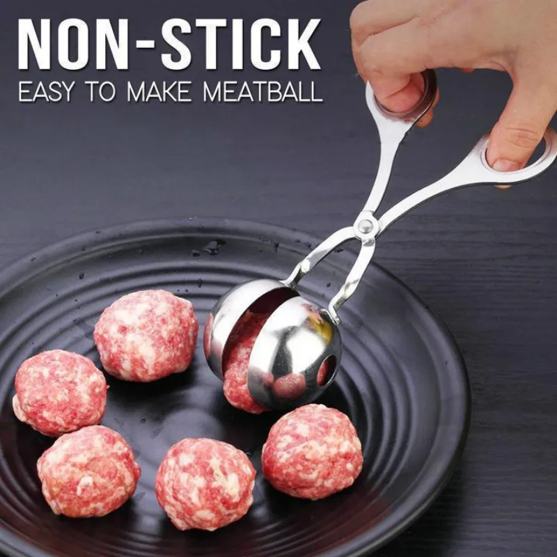 HandyLife Meatball Maker Kuhinja Priročno iz Nerjavečega Jekla Polnjene Meatball Posnetek DIY Ribje Meso, Riž Žogo za Kavo Kuhanje Orodja